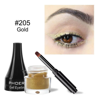10 Colors Eyeliner Gel - Tress's Beauty