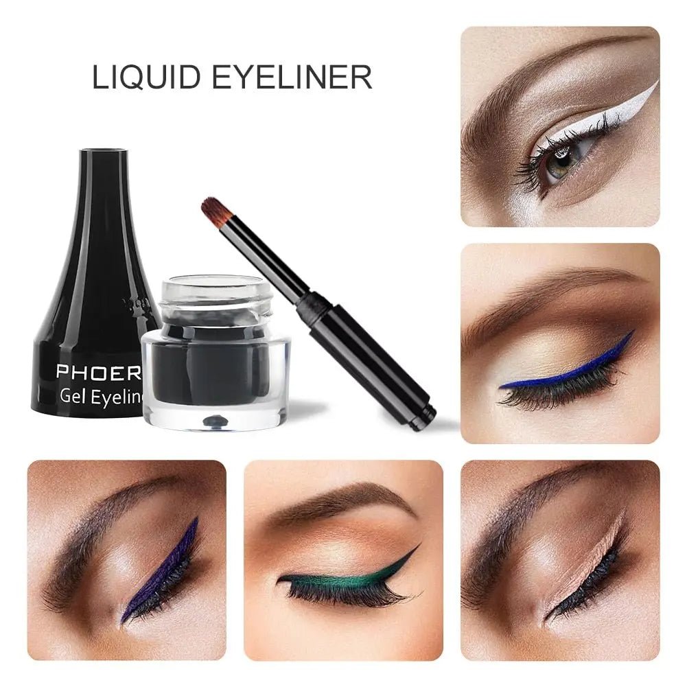 10 Colors Eyeliner Gel - Tress's Beauty