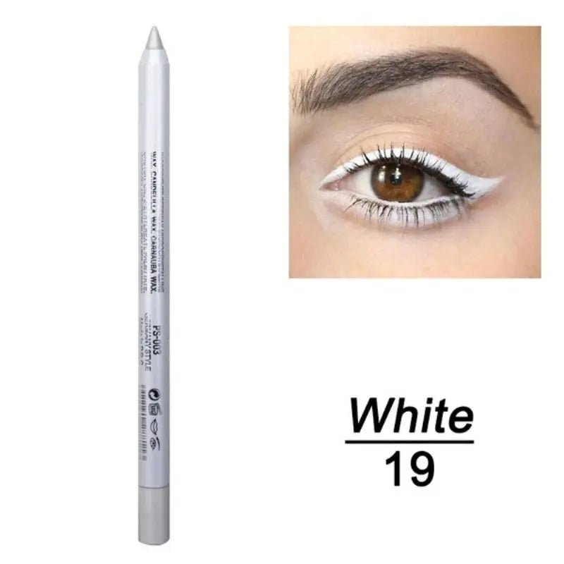 14 Colors Long-lasting Eye Liner Pencil Waterproof - Tress's Beauty