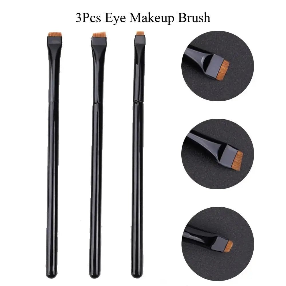 3 pc eyeliner brush set - Tress's Beauty
