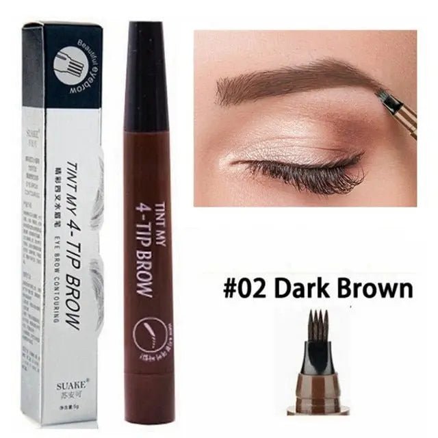 4 Point Waterproof Eyebrow Pencil - Tress's Beauty