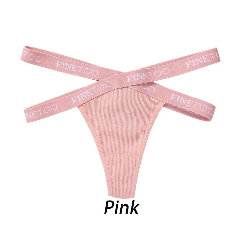 Comfortable Cross Strap Cotton Panties - Perfect for Any Occasion! - Tress's Beauty