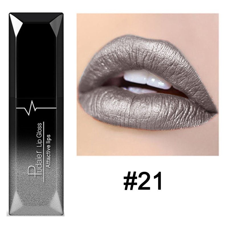 Matte Liquid Lipstick Waterproof Long Lasting Lip Gloss - Tress's Beauty