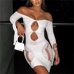 Seductive Fishnet Bodysuit for Women - Perfect for Clubwear and Nightwear - Tress's Beauty