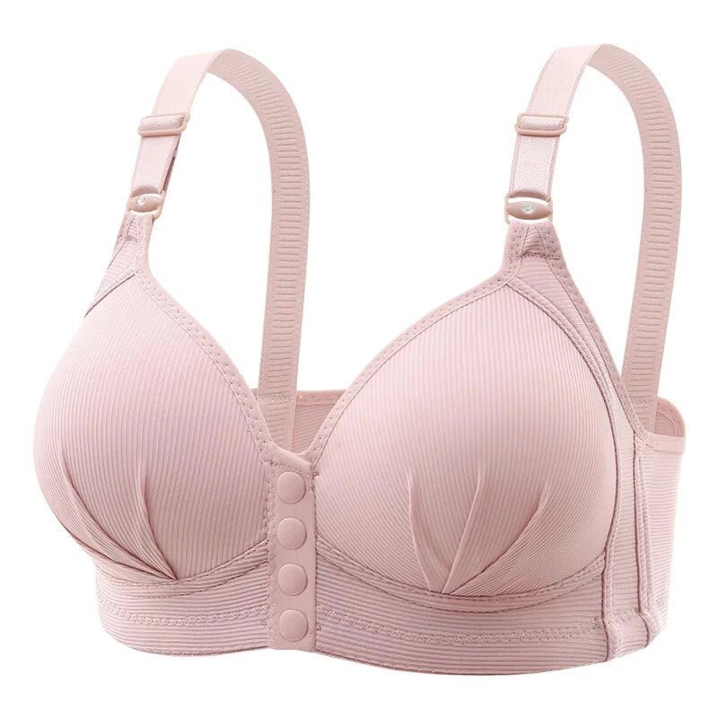 Sexy Front Buckle Push Up Bra for Plus Size Women - Ropa Mujer - Tress's Beauty